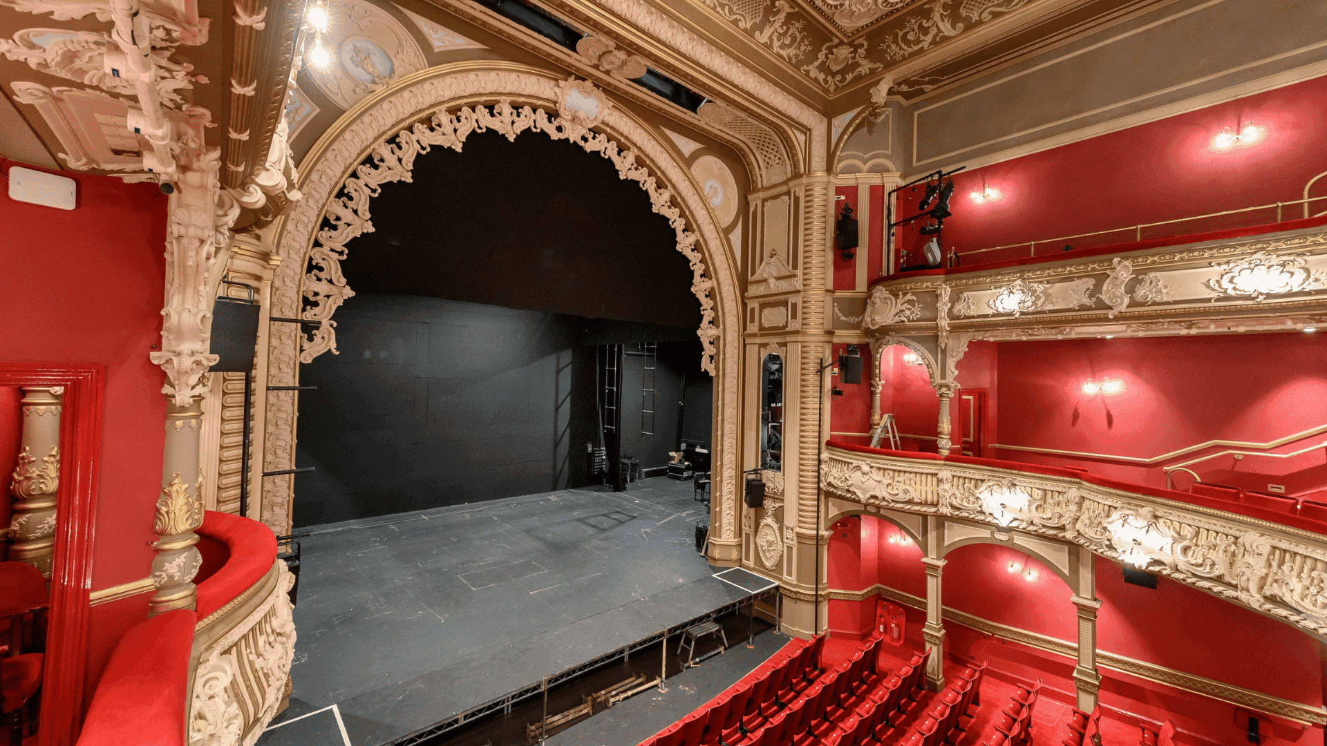 Inside Lyric Hammersmith — view 1