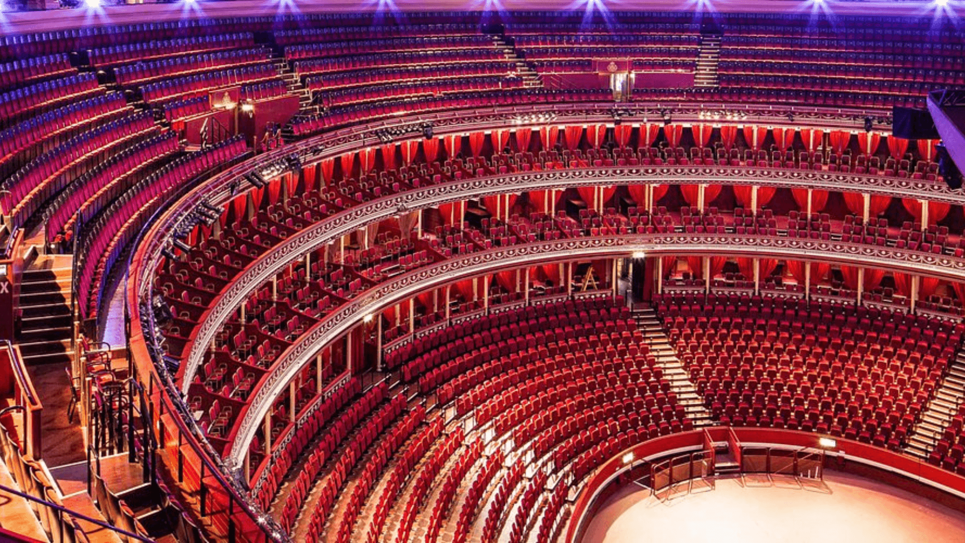Inside Royal Albert Hall — view 2