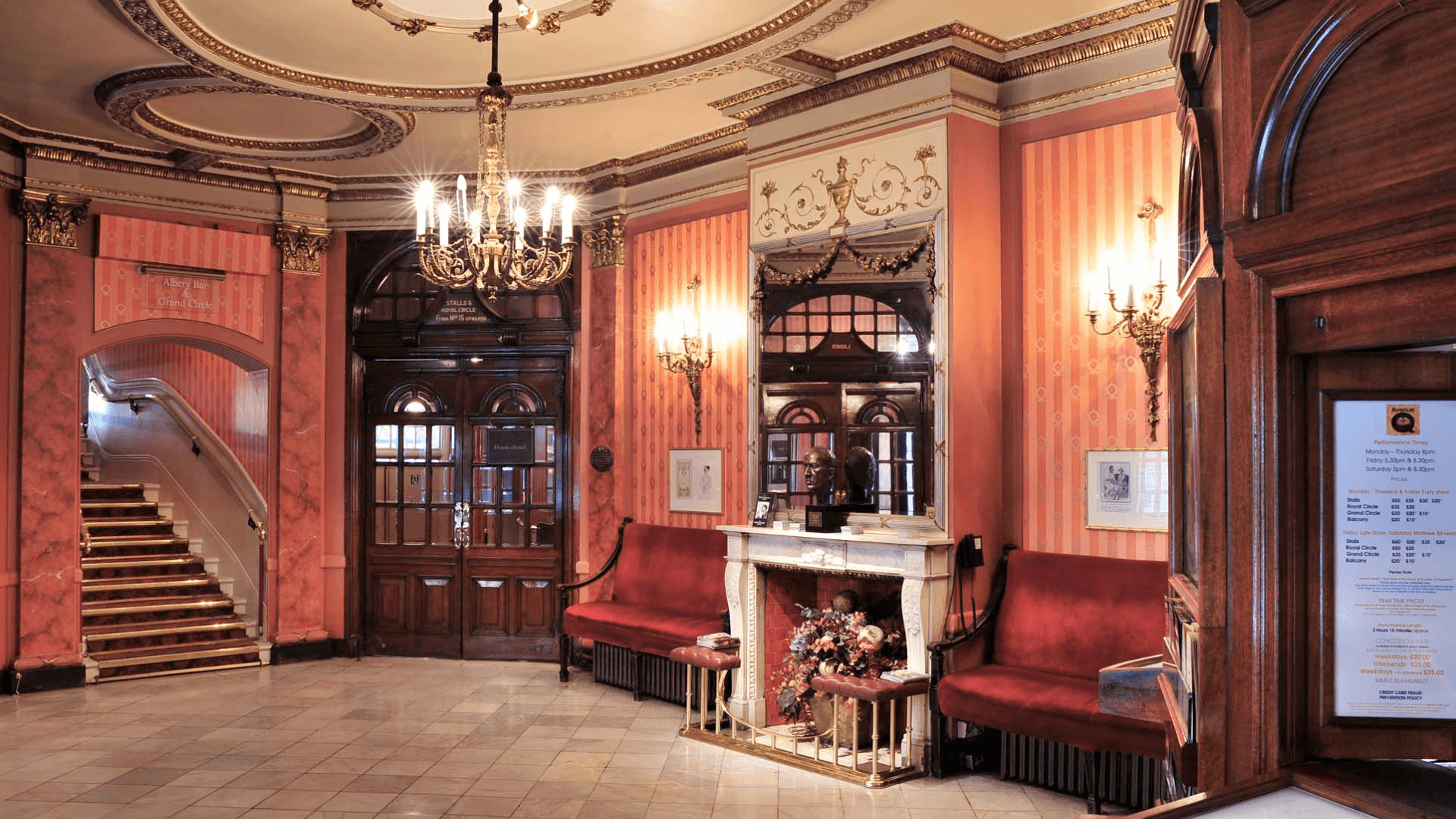 Inside Noel Coward Theatre — view 3
