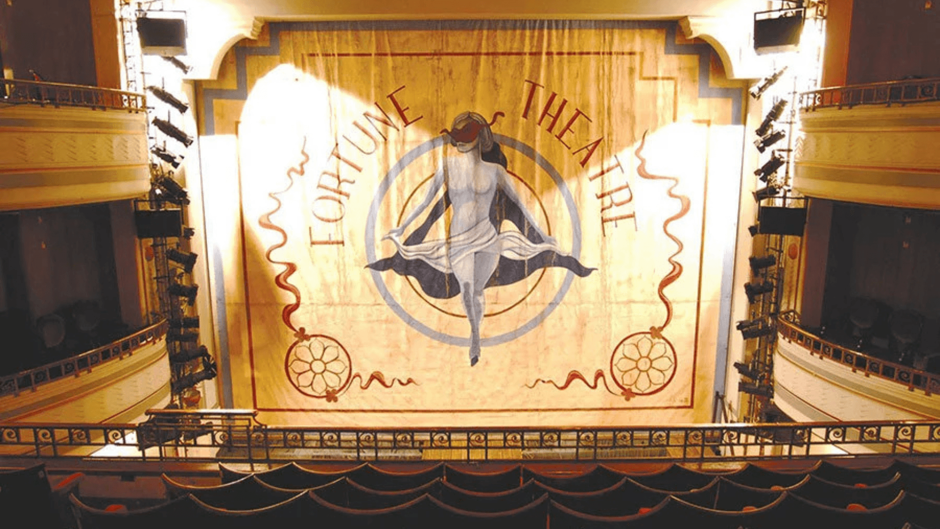 Inside Fortune Theatre — view 1