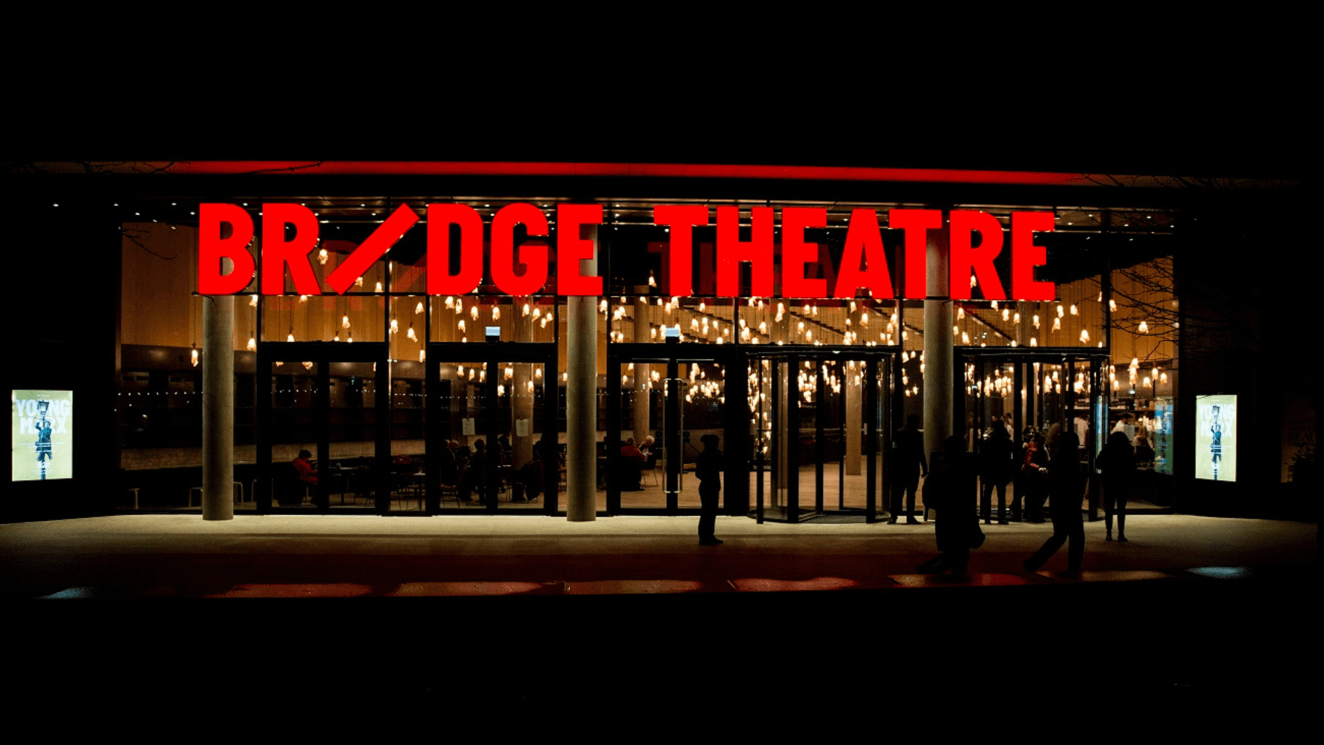 Inside Bridge Theatre — view 1