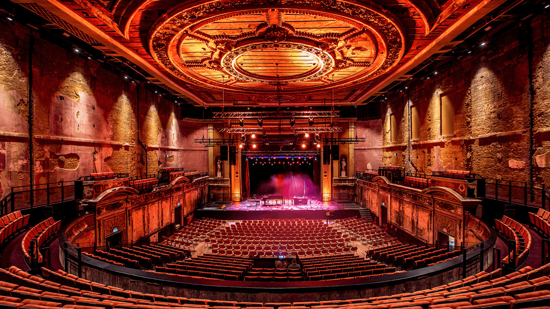 Inside Alexandra Palace Theatre — view 1