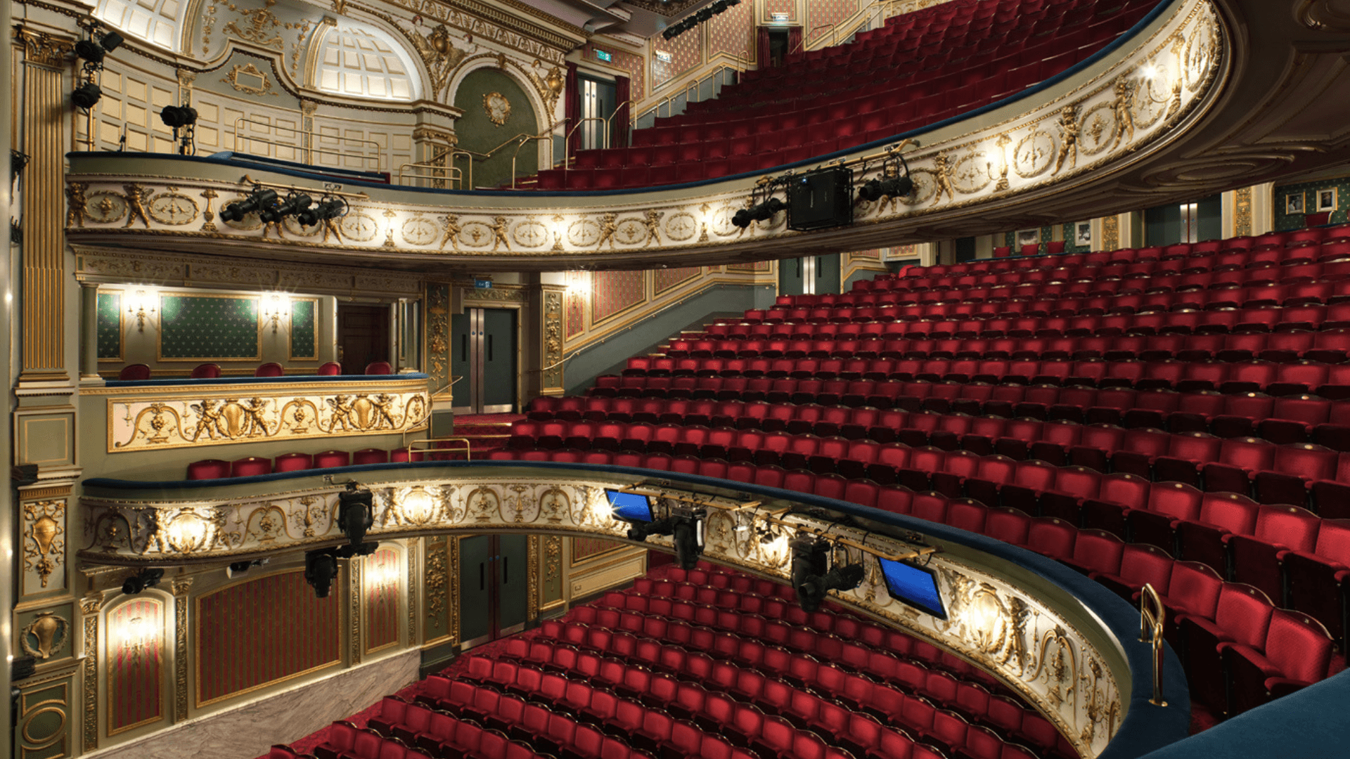 Inside Sondheim Theatre — view 1