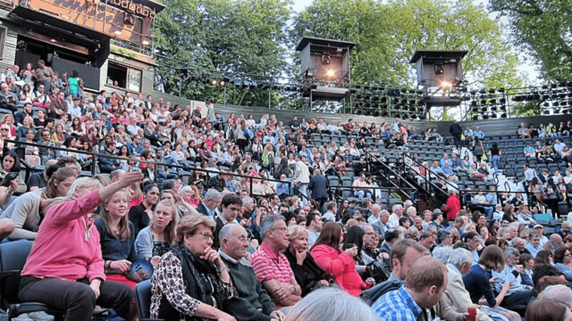 Inside Regent's Park Open Air Theatre — view 3
