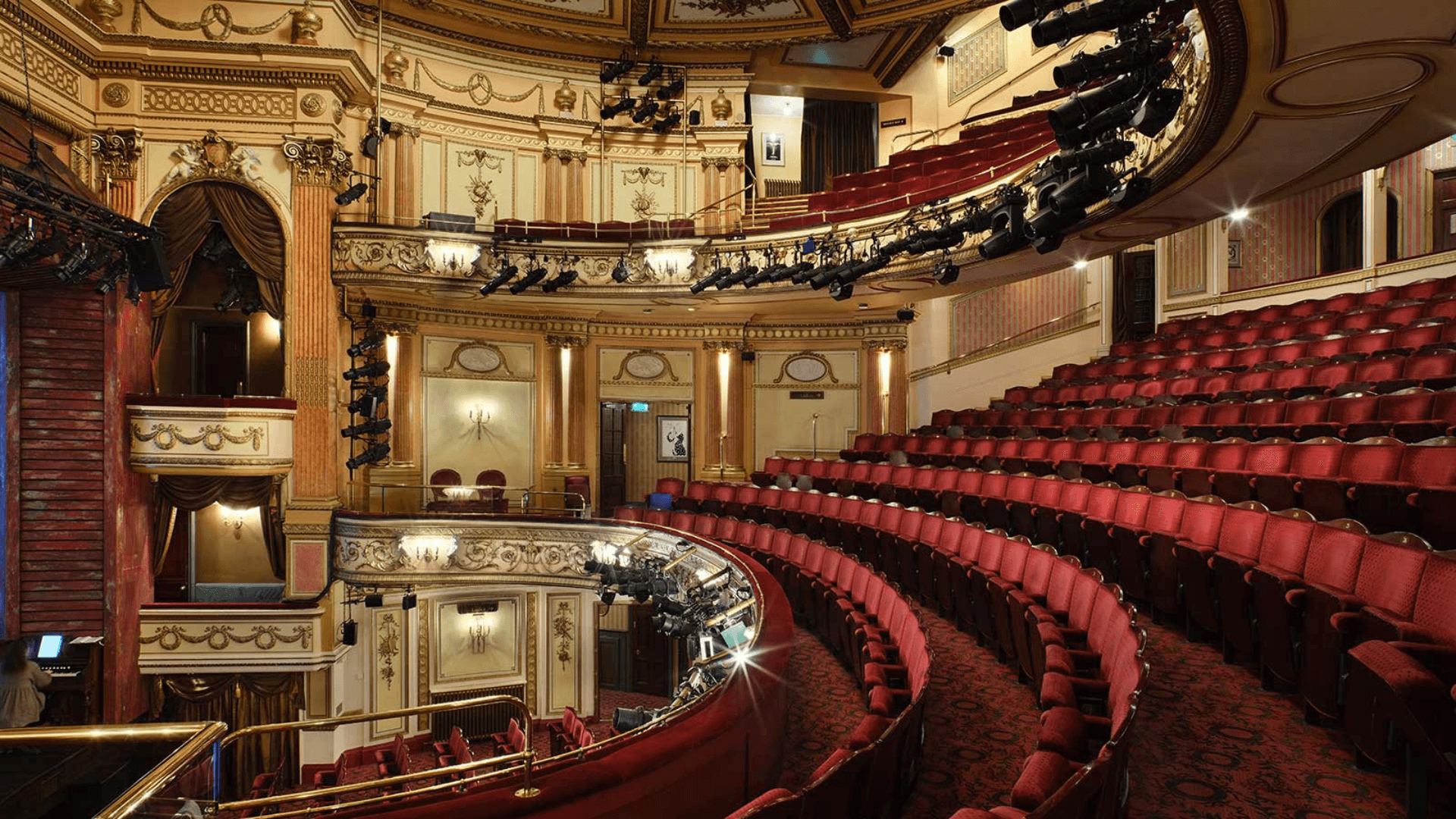 Inside Gielgud Theatre — view 1