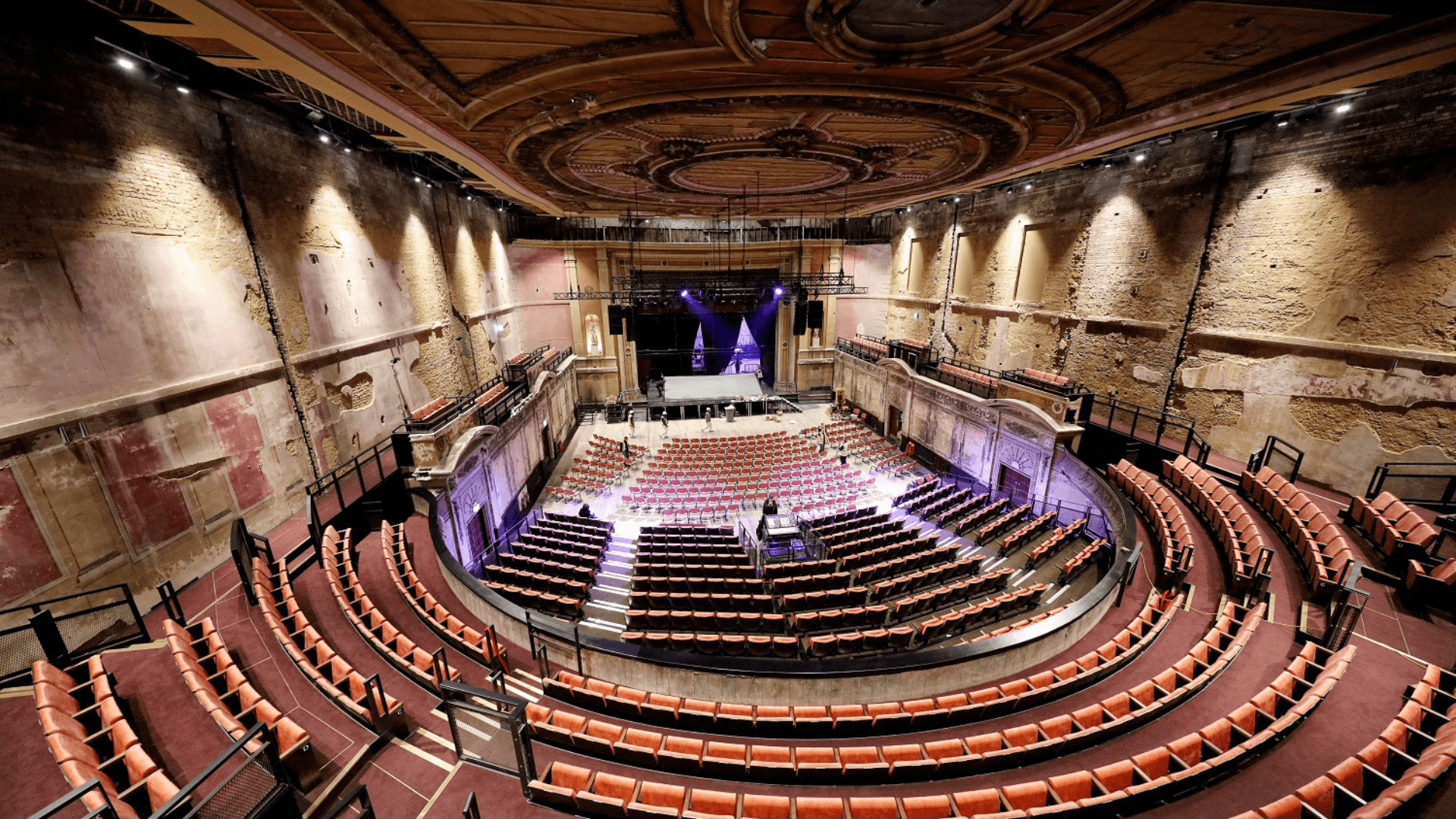 Inside Alexandra Palace Theatre — view 2