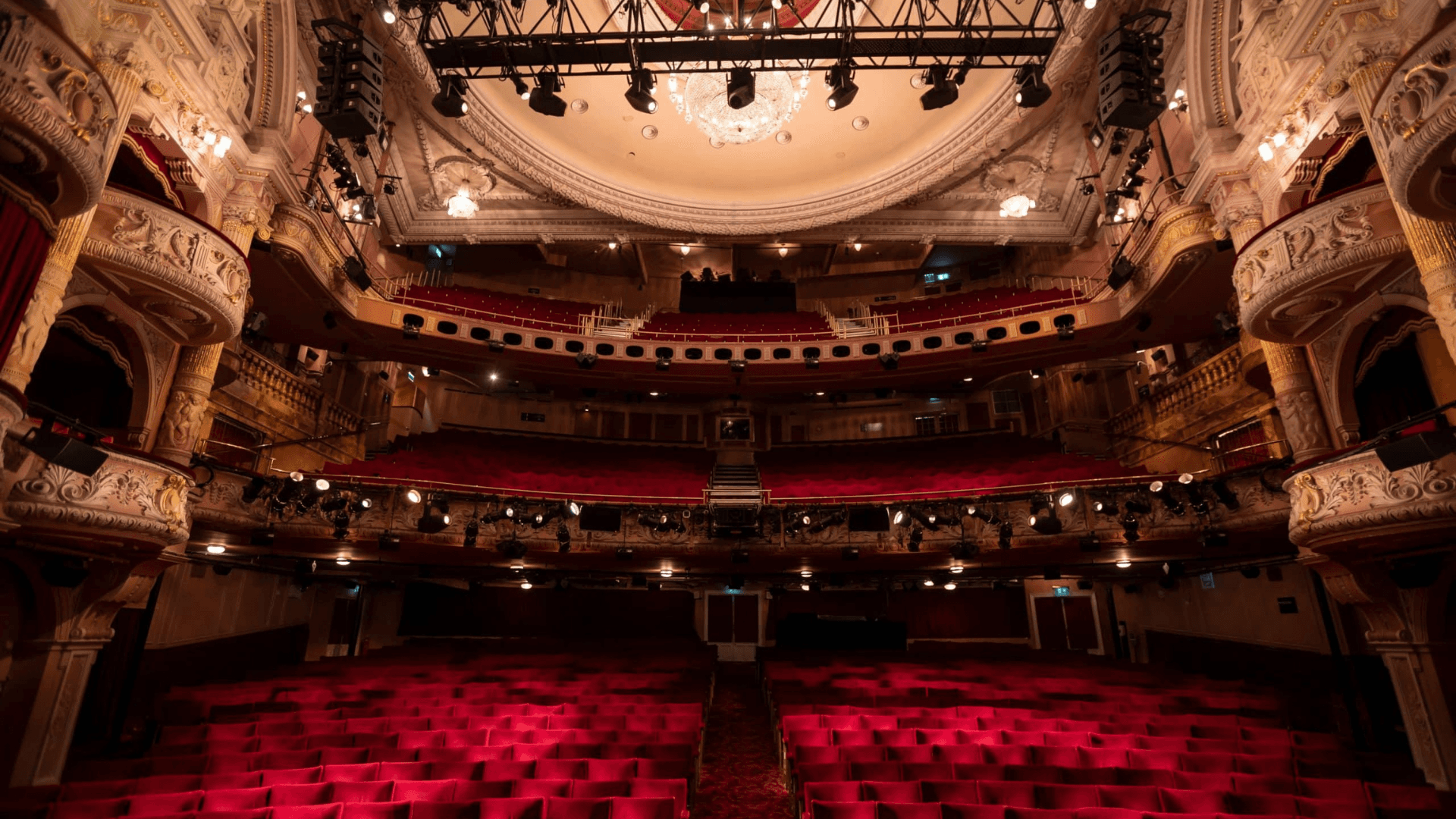 Inside Shaftesbury Theatre — view 2