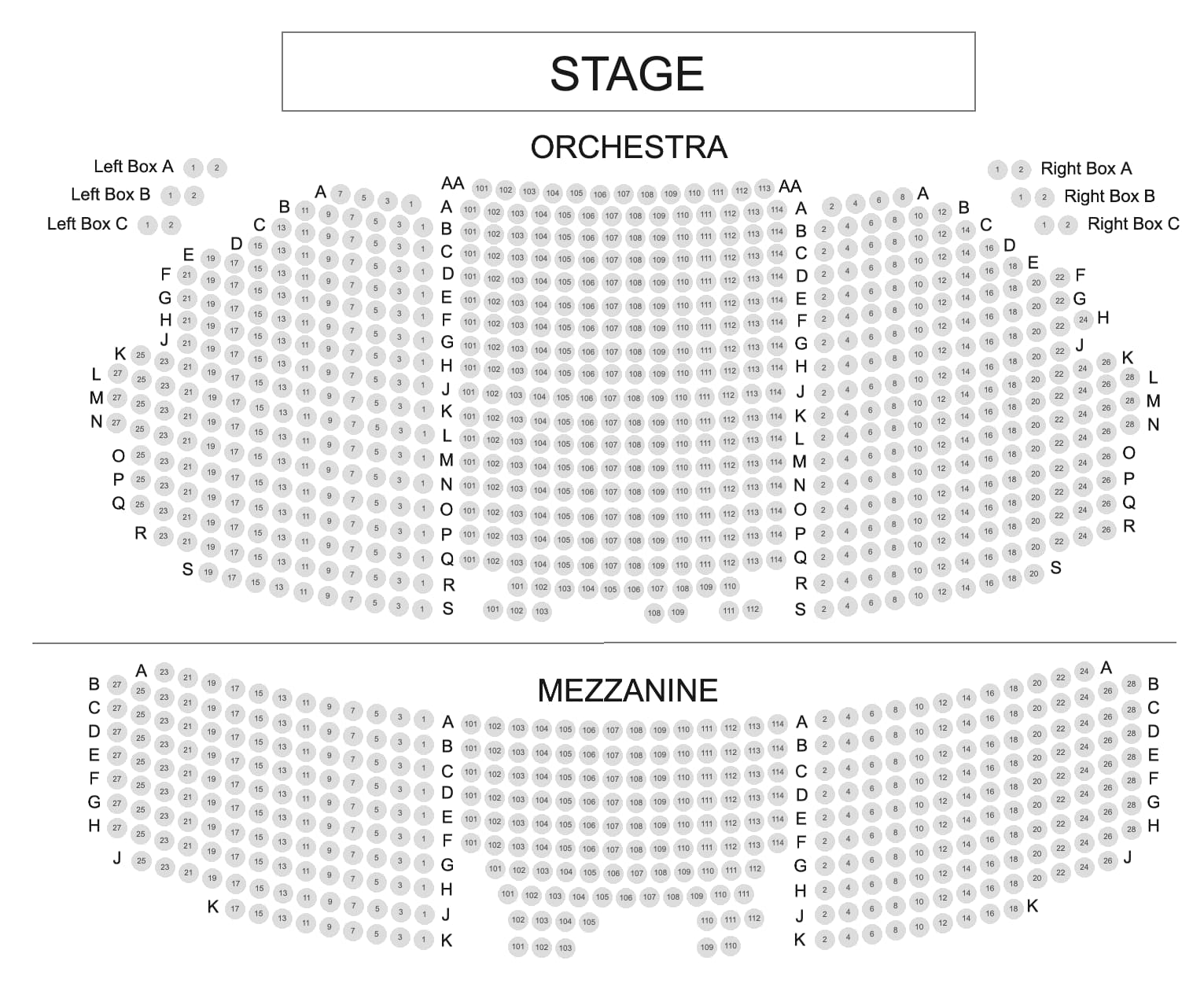 Inside Gerald Schoenfeld Theatre — view 1