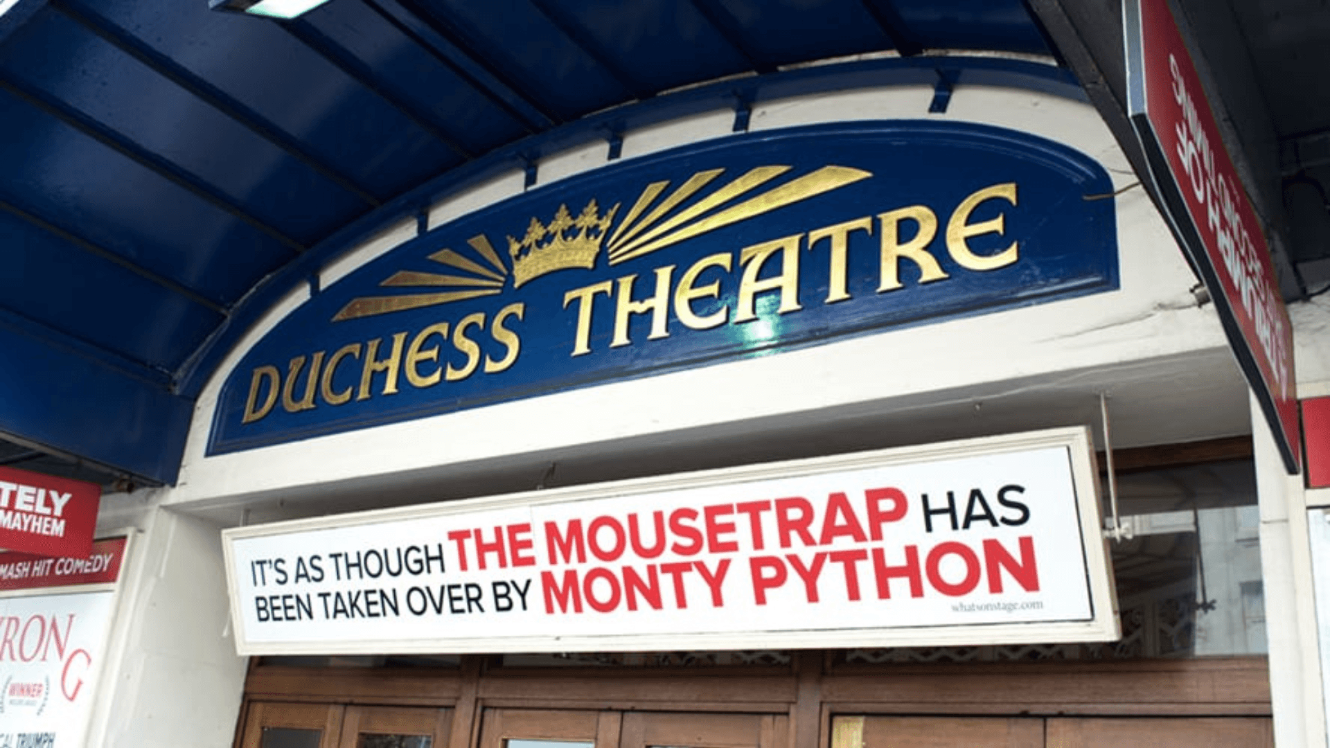 Inside Duchess Theatre — view 1