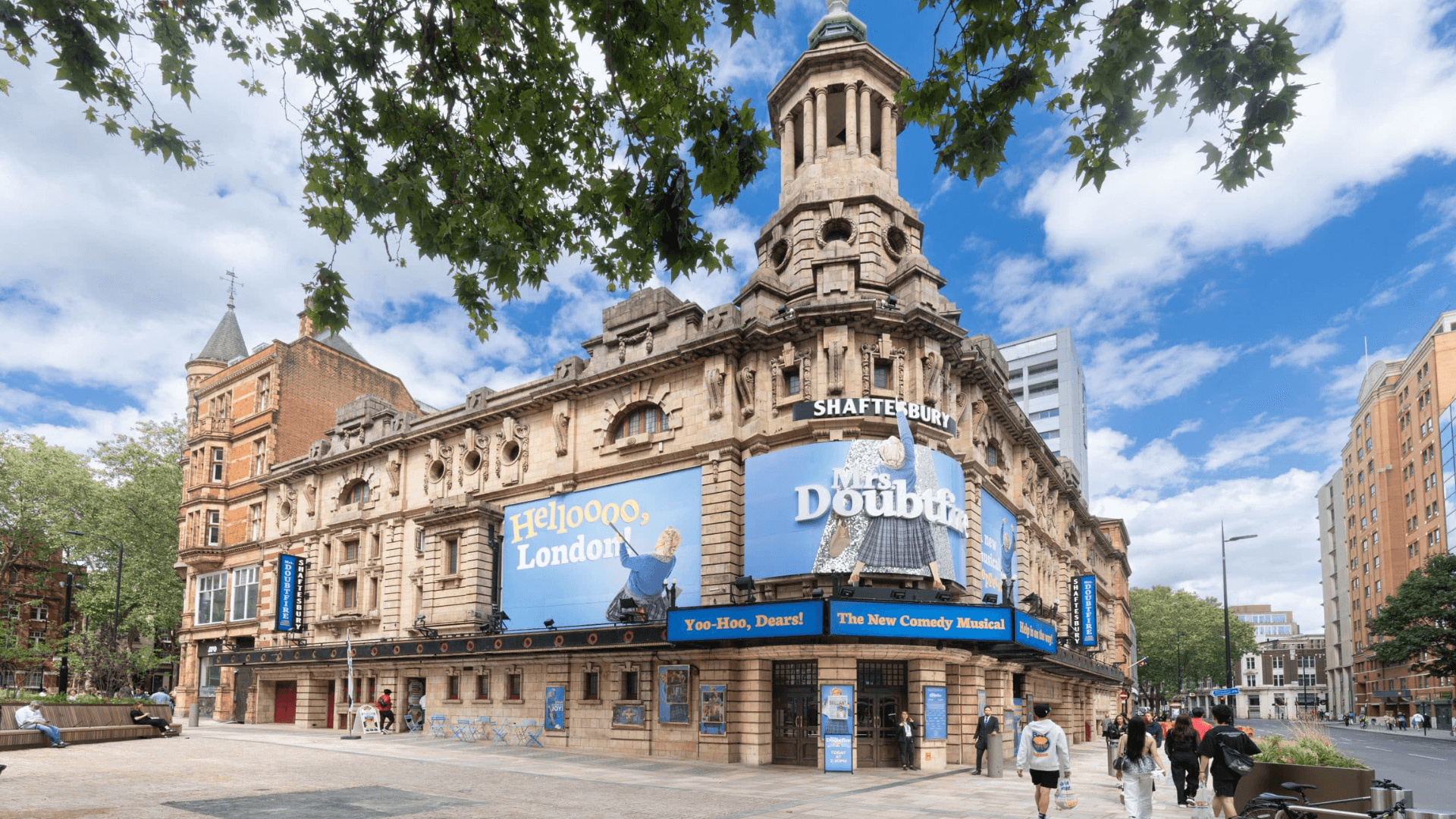 Inside Shaftesbury Theatre — view 1