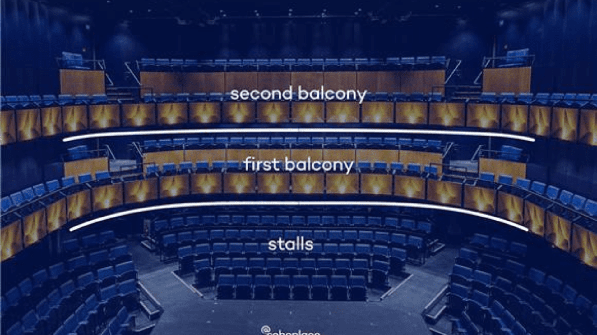 Inside @sohoplace Theatre — view 2