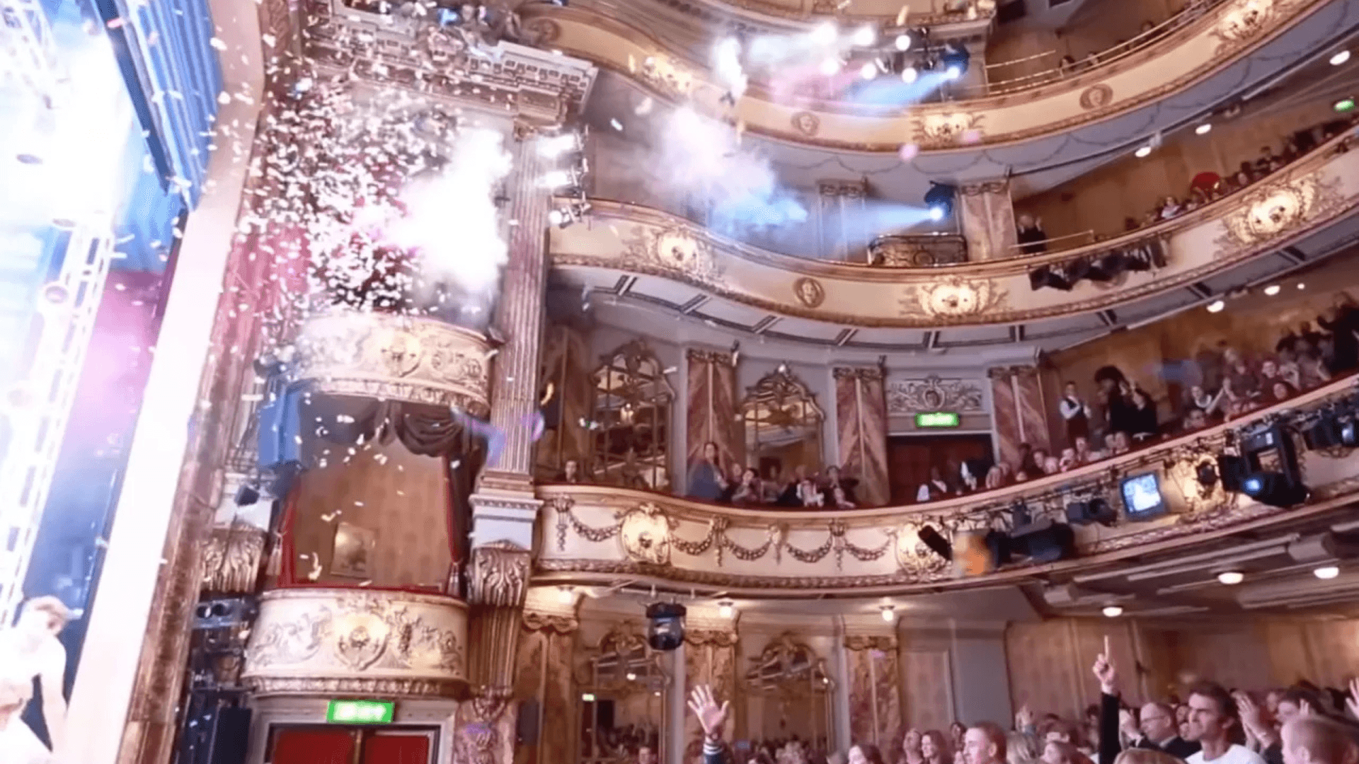 Inside Novello Theatre — view 2