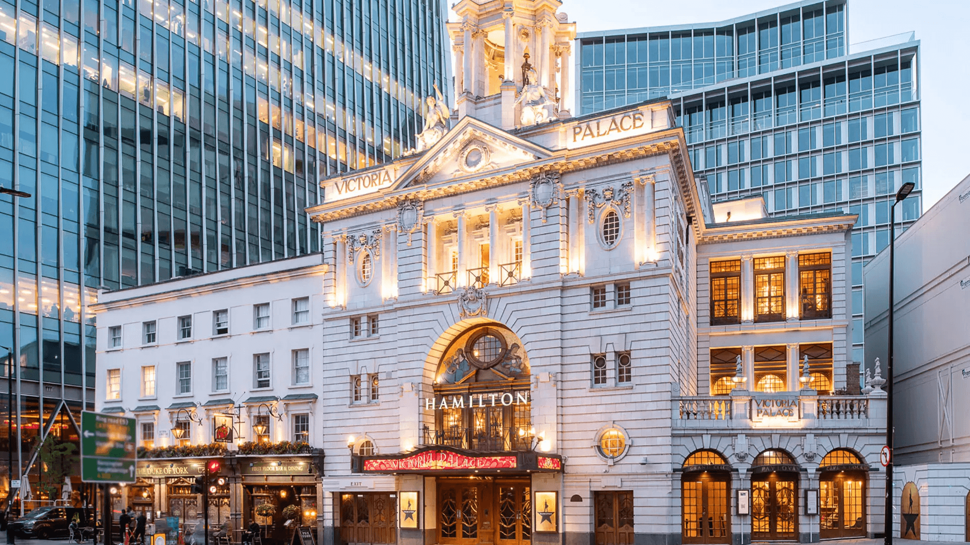 Inside Victoria Palace Theatre — view 1