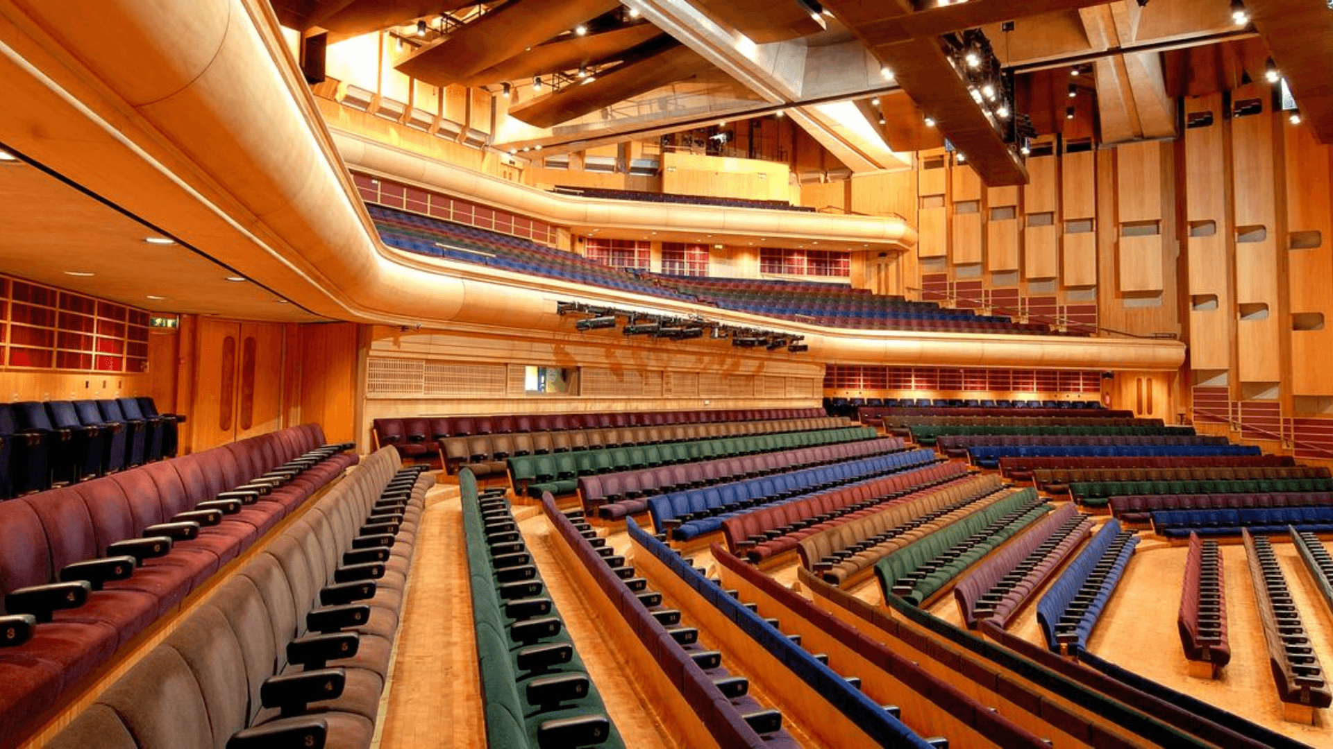 Inside Barbican Theatre — view 1